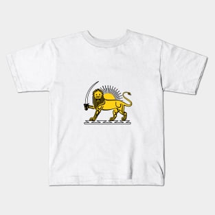 Persian Lion Kids T-Shirt